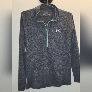Under Armor Blue and Green Long Sleeve Size M